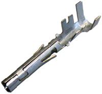 <ul><li>Weather Pack terminals are tin-plated and utilize flex pin and lap-lock designs to provide the highest reliability. Their dual-locking tangs securely hold the terminal inside the connector cavity.</li></ul>|